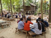 Lunch at Isaan village, Jim Thompson farm